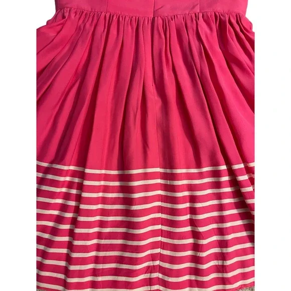 Amanda Uprichard Pink Striped Dress - Picture 11 of 12